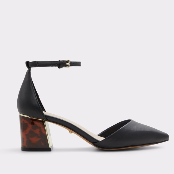 ALDO Tinctum Pump Y2K Style Classic Square Heeled Sling Heels Size 7US - Picture 1 of 15